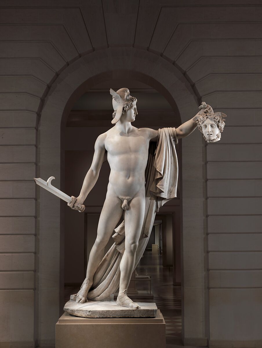 Perseus with the Head of Medusa, Antonio Canova Italian, Marble, Italian, Rome